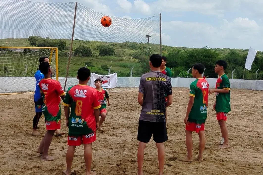 Somos a TERCEIRA MELHOR EQUIPE DA PARAÍBA DE BEACH SOCCER na categoria Sub-16.