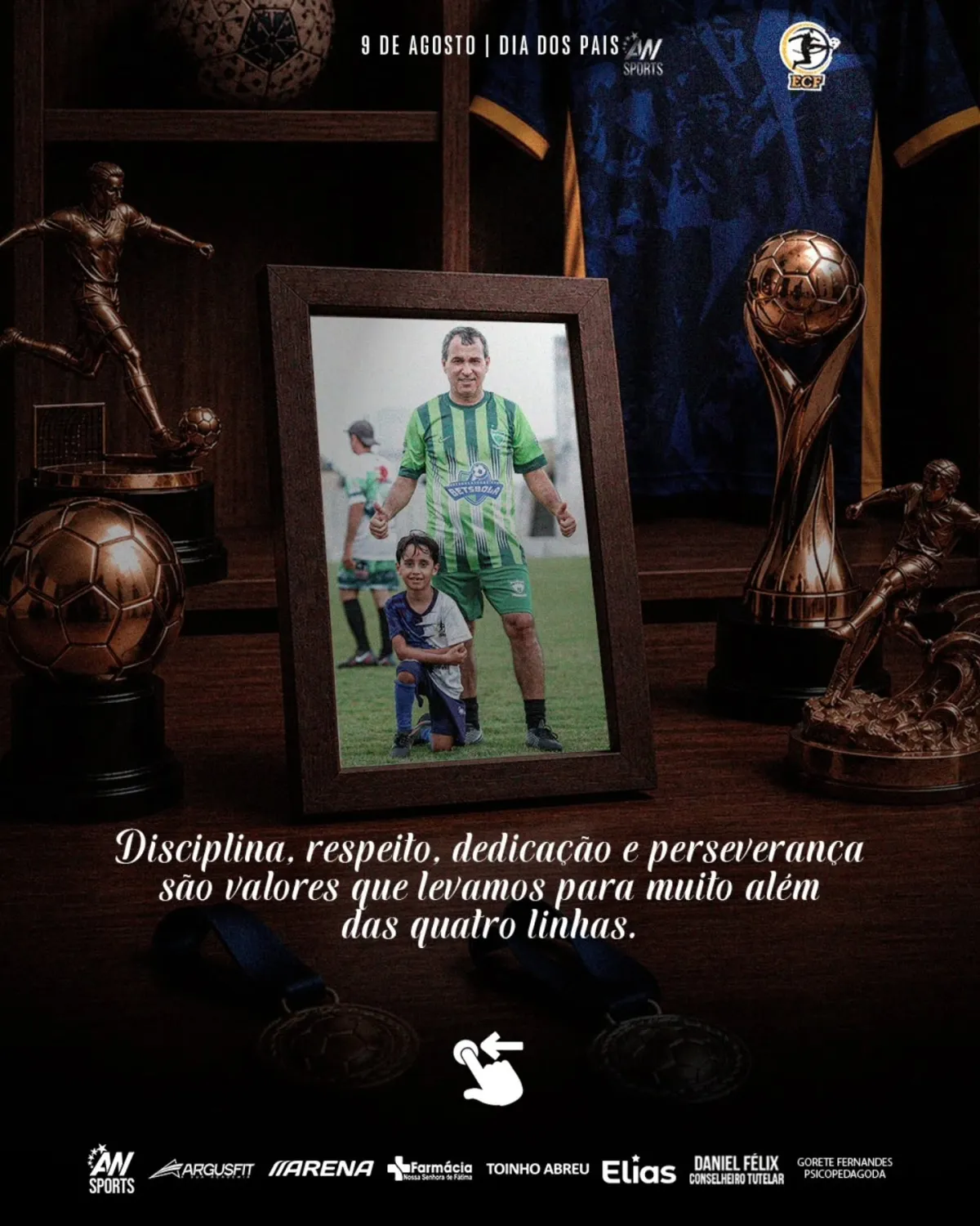 Aos que ensinam pelo exemplo, incentivam cada passo e vibram a cada conquista. Que o amor e os valor...