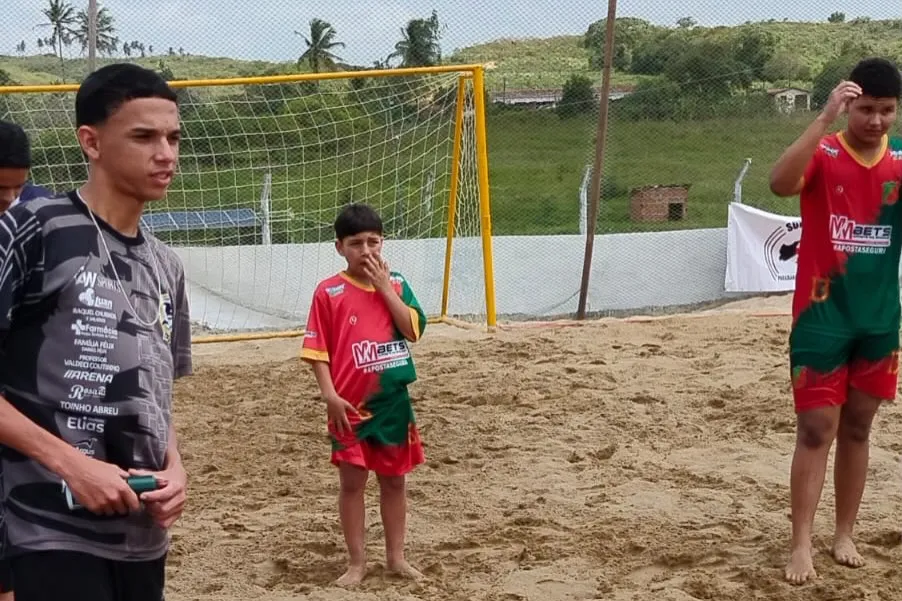 Somos a TERCEIRA MELHOR EQUIPE DA PARAÍBA DE BEACH SOCCER na categoria Sub-16.